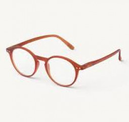 Izipizi ikonikus d magritte lunettes de lecture, heavy red +1.50