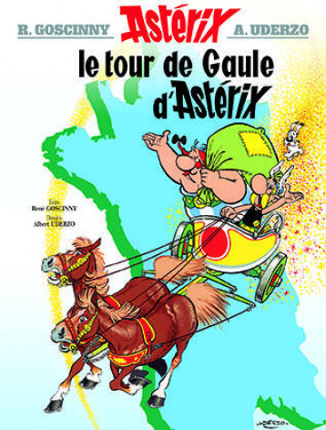 ASTERIX - T05 - ASTERIX - LE TOUR DE GAULE D'ASTERIX - N 5 - GOSCINNY/UDERZO - HACHETTE